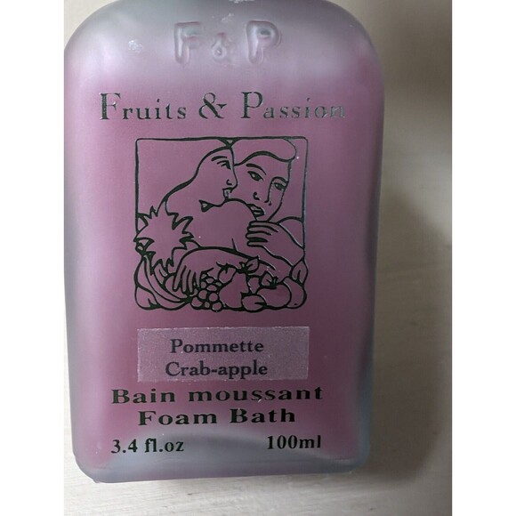 Vintage Fruits & Passion Foam Bath Field Berries Crab Apple Sealed Rare HTF - Picture 8 of 8